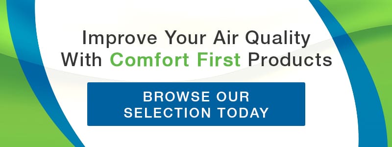 Woman enjoying fresh indoor air, debunking myths about air quality.